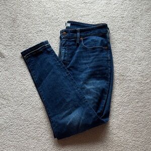 MADEWELL | Curvy high rise skinny jeans, size 32